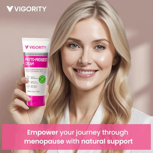 Vigority Phyto-Progest Cream for Women - Botanical Balance & Hydration Support - Cream
