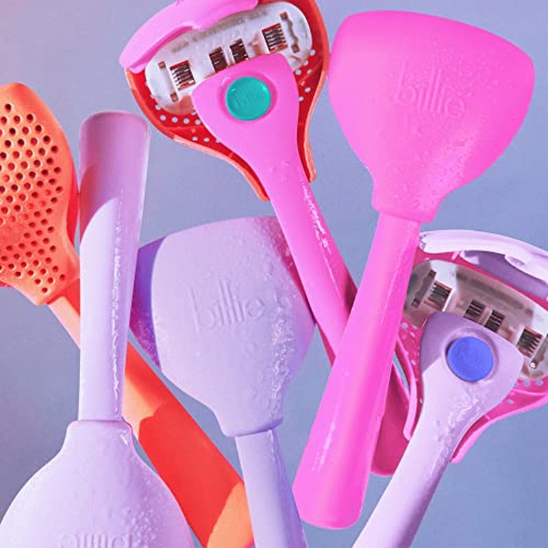 Billie 5-Blade Women¡¯s Razor Travel Case - Coral (Pack of 2)