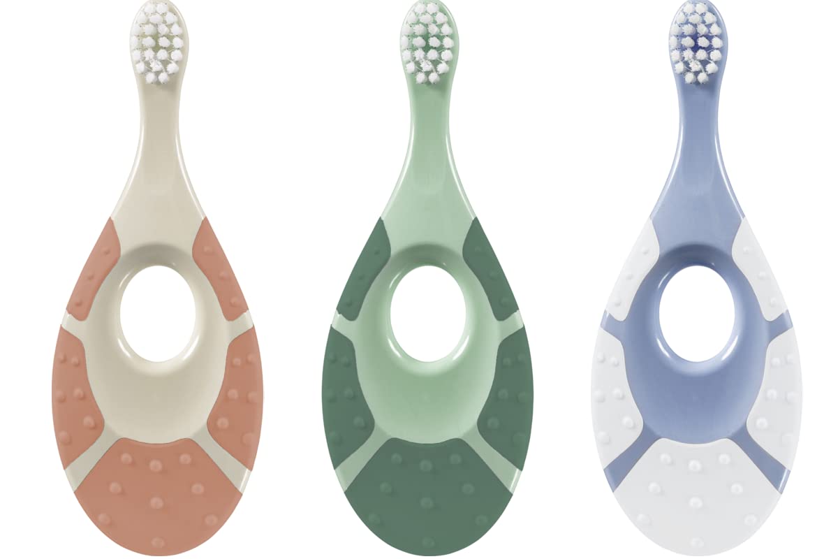 Jordan* ® | Step 1 Green Clean Toddler Toothbrush | Pack 3 Units