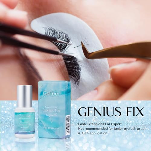 GOLLEEPRO Professional Lash Extension Glue 5ml Fast Drying Long Retention