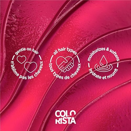 Semi Permanent Metallic Pink Hair Color Mask - Pack of 2 - Colorista