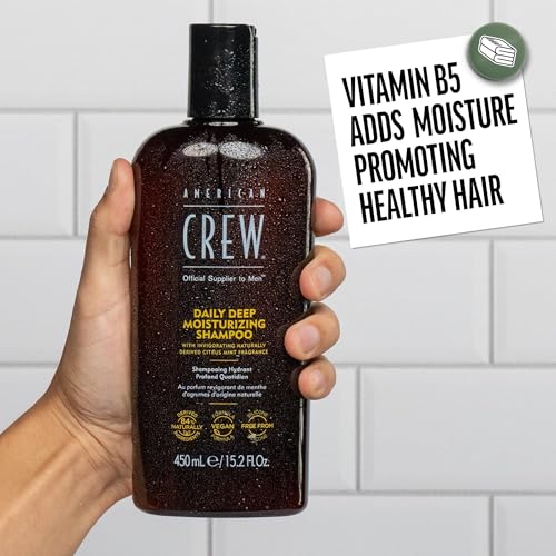 American Crew Men's Deep Moisturizing Shampoo 33.8 Fl Oz - Citrus Mint, Pack of 1