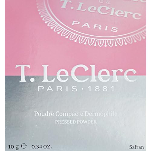 T. LeClerc Poudre Compacte Dermophile Pressed Powder Safran