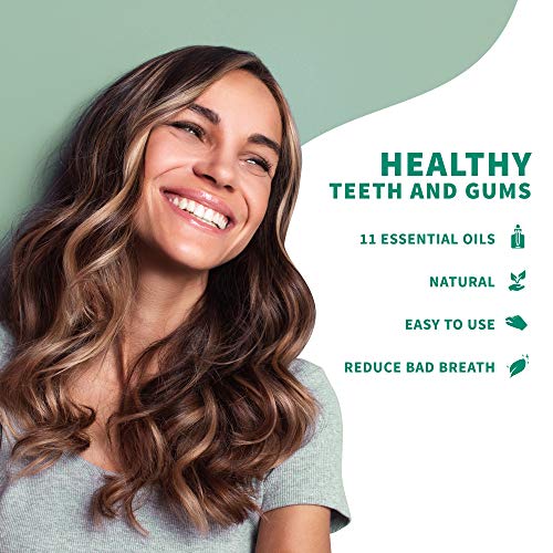 Natural Gum Serum with Essential Oils for Oral Health - Vegan, Organic, Gluten-Free