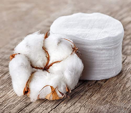 Organyc 100% Organic Cotton Rounds Pack of 6 – Biodegradable, Sensitive Skin-Friendly Makeup Removers