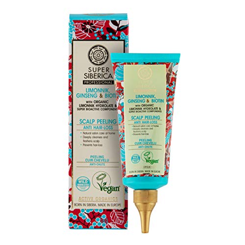 Natural Scalp Peeling with Ginseng & Biotin - Deep Cleansing Hair Treatment 3.38 fl oz