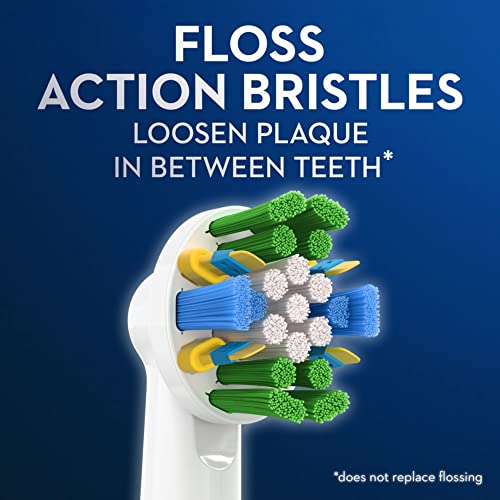 Electric Toothbrush Replacement Heads - 5 Pack FlossAction Compatible with Oral-B Handles Variation of THIS listing