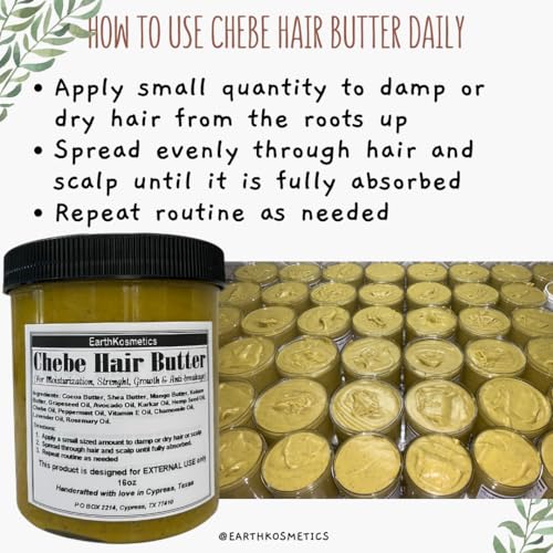 Chebe Hair Butter for Hair Growth & Strength - 6.05 oz