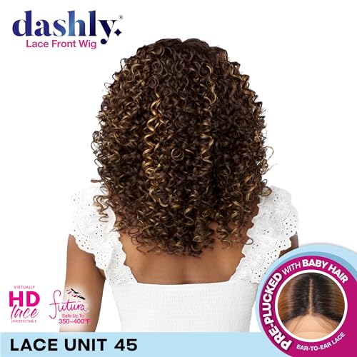Sensationnel Dashly Lace Front Wig - Style CH27, Short & Long Styles, HD Transparent Lace, Adjustable Fit