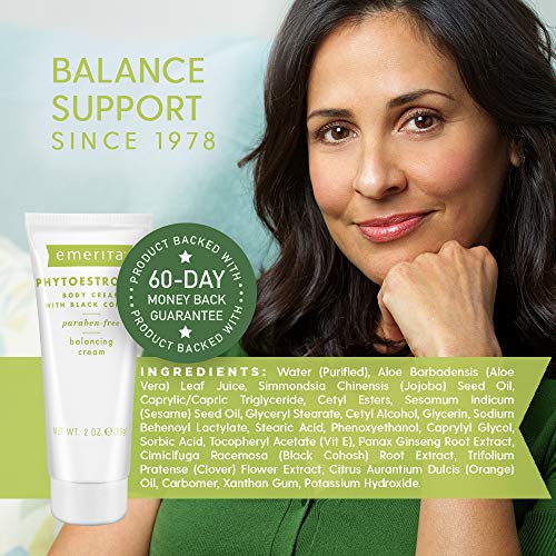 Phytoestrogen Body Cream - Natural Moisturizer for Skin Care 2 oz