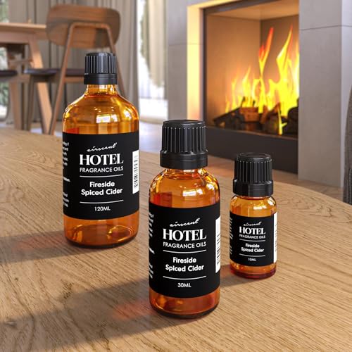 AirScent Fireside Spiced Cider Holiday Diffuser Oil 16.9 Fl Oz - Fall Scent