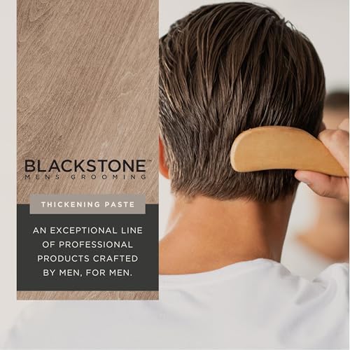 Men's Hair Styling Fiber Paste Gel with Matte Finish - Sandalwood 4 Oz Pack of 2