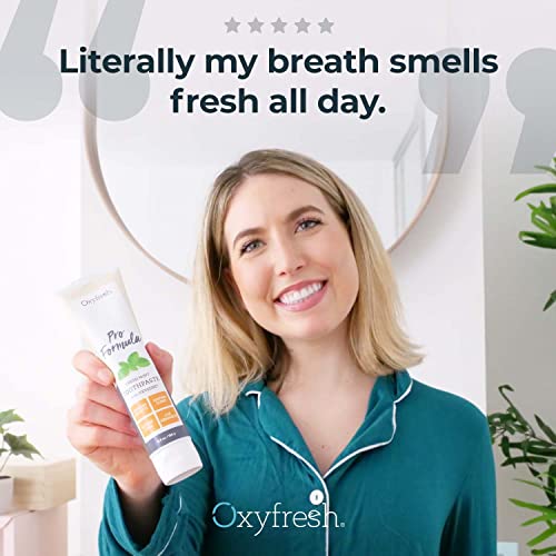 Pro Formula Fresh Mint Toothpaste for Sensitive Teeth - 5.5oz Pack of 3 No Fluoride