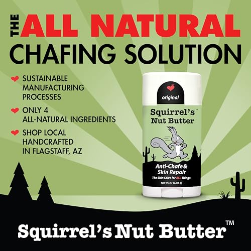 Anti-Chafing Stick with Cocoa Butter - Natural Skin Relief 2.7 oz