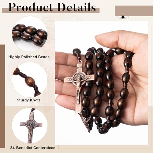 100 Sets Funeral Favor with Rosary Beads & Memorial Cards - Sympathy Gift