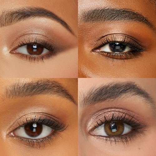 Mini Eyeshadow Palette with Neutral & Bronze Shades - Longwear & Cruelty-Free