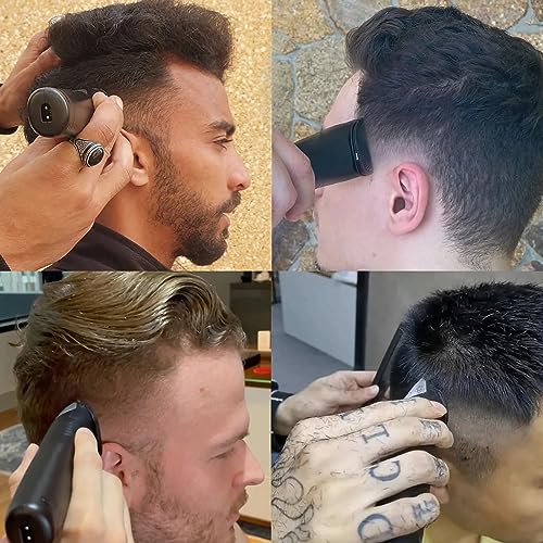 Cordless Hair Clipper with Precision Guards for Professional & Home Use
