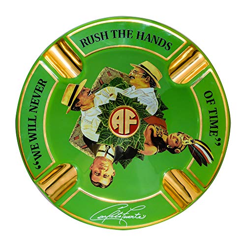 Arturo Fuente Hands of Time Ceramic Ashtray - Green, Limited Edition