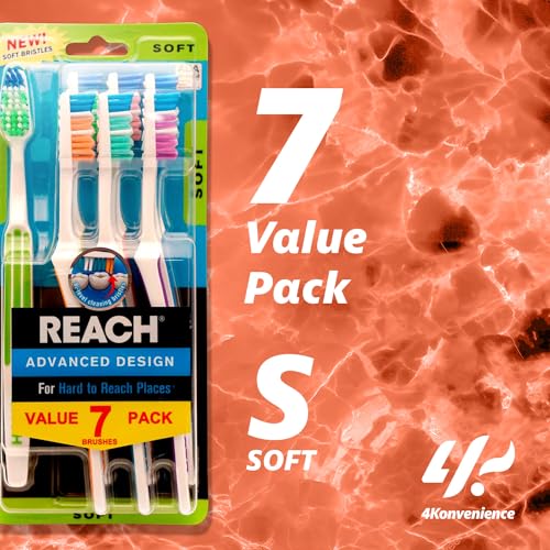 Adult 4K Logistics Soft Bristle Toothbrush Pack - 21 Count, Ergonomic Design