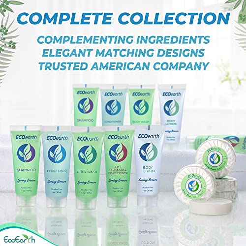 Travel Size Lotion 1 fl oz - 100 Pack Spring Breeze Scent - EcoEarth