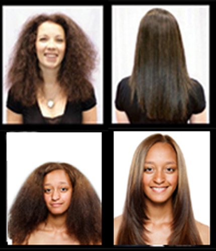 Moroccan Keratin Hair Treatment Set for Smoothing & Straightening - 120ml + Shampoo & Brush