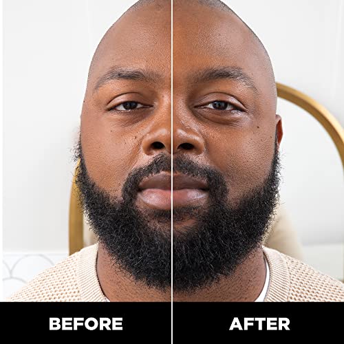Stryx Mens Brow & Beard Gel Comb -Made in USA Beard Care good for Eyebrows with Brush Applicator - Moisturizing Aloe Vera, Bamboo & Cucumber Extracts for Subtle & Non-Sticky Hold