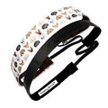No Slip Headband 2 Pack for Dogs & Active Wear - Black & Wicked