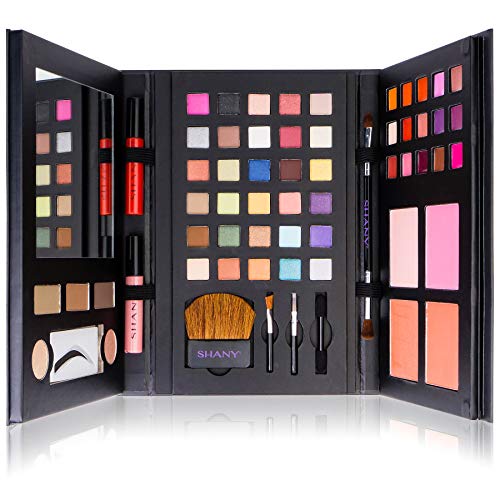 Luxe Book Makeup Set - All-in-One Travel Cosmetics Kit with 30 Eyeshadows & More - Variation of THIS listing