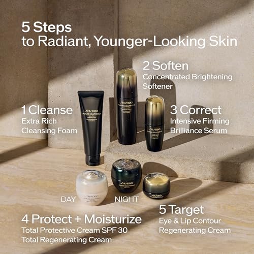 Shiseido Future Solution LX Extra Rich Facial Cleansing Foam 125mL - Gentle, Non-Comedogenic for All Skin Types