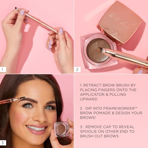 Tarte Big Ego Frameworker Brow Pomade - Ash Blonde, Waterproof & Vegan