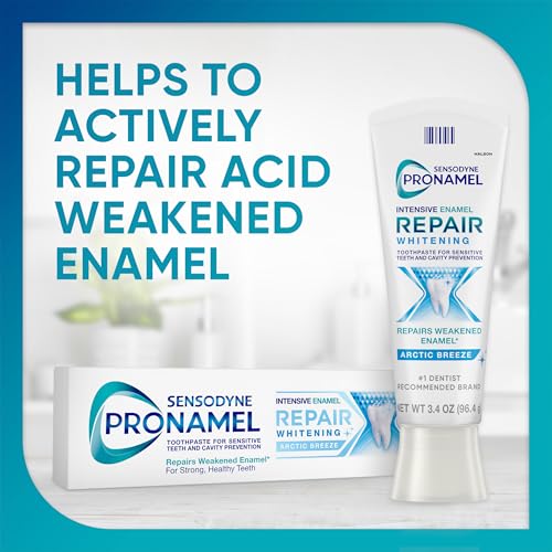 Sensodyne Pronamel Intensive Enamel Repair Whitening Toothpaste - 4 Pack, 3.4 oz Each