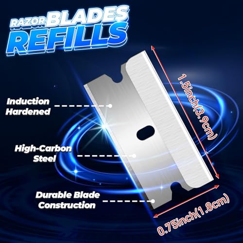 600 Pack Single Edge Razor Blades for Utility and Craft - DIYSELF