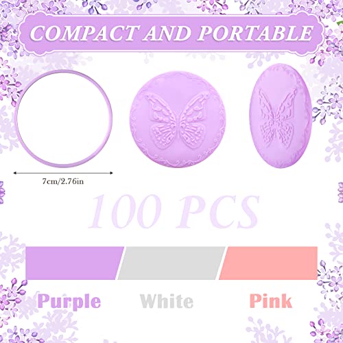 Pocket Mirrors 100 Pack - 2.76 Inch Compact Round Makeup & Vanity Mirrors