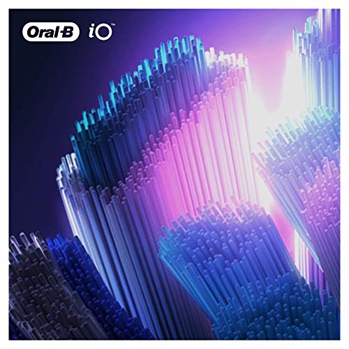Oral-B iO Ultimate Clean Replacement Brush Heads Black Pack of 4 for Deep Oral Care