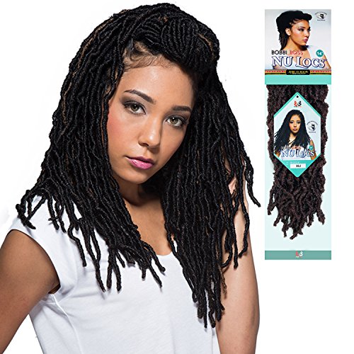 Synthetic Crochet Braids with African Roots Nu Locs 14 Inches - 6 Pack