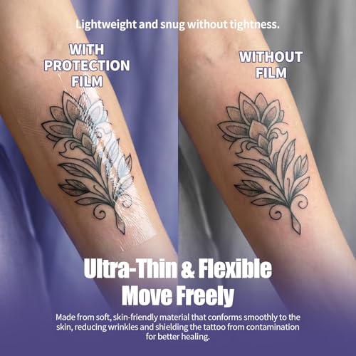 Mast Tattoo Second Skin Roll, 6" x 11 Yard Waterproof Aftercare Film