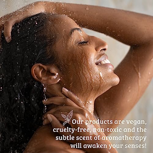Pharmacopia Hotel Argan Oil Body Wash - Vegan Moisturizing Shower Gel with Aloe Vera, Coconut Oil and Green Tea Extract - Natural, Organic and Cruelty-Free Skin Care for Men and Women, 16.2 oz