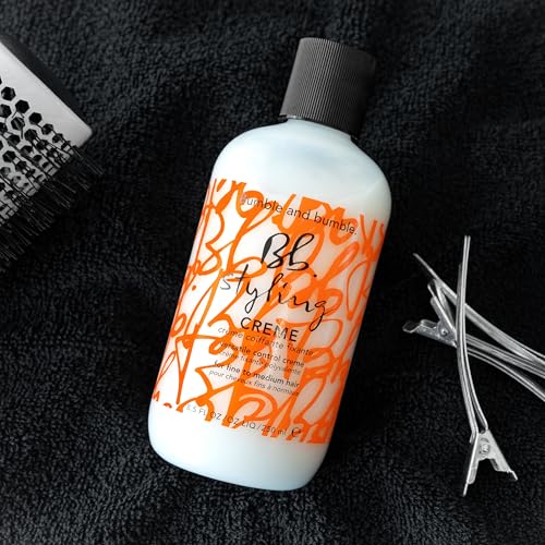 Bumble and bumble Hair Styling Cream 8.5 Fl Oz - Versatile Control for Curly, Wavy & Straight Hair