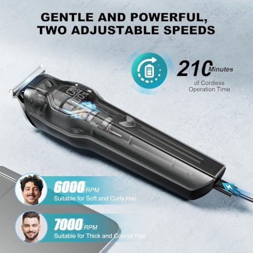 Kensen 15-in-1 Men's Grooming Kit Electric Trimmer & Clipper