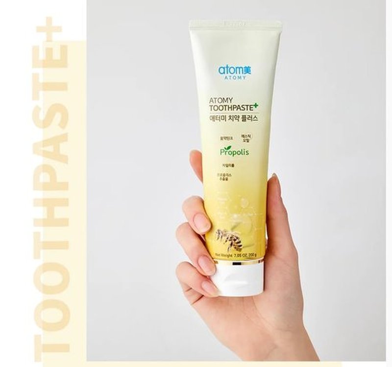 BC233 Korean Toothpaste Propolis Bees Dental Oral Care System (7.05 Oz x 3 pcs)