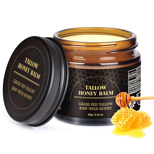 Lip Mask Overnight with Hyaluronic Acid & Collagen, Lip Sleeping Mask for Dry Cracked Lips, Moisturizing, Hydrating, Exfoliating Night Treatment for Lip Care (Peach) (0.7, Honey)