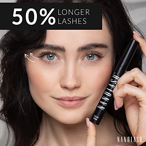 Nanolash Eyelash Serum 3ml - Conditioner for eyelash. Eyelash booster for long, dense and beautiful eyelashes in 30 days!