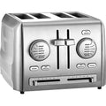 4-Slice Stainless Steel Toaster - Custom Select Toaster with 7 Shade Settings & Wide Slots - Variation of THIS listing