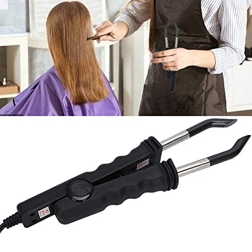 Professional Hair Extension Connector Iron with Adjustable Temperature & 360° Cord