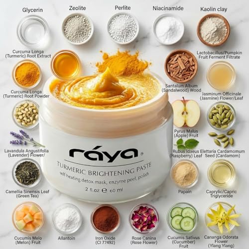 Turmeric Brightening Exfoliating Paste for Skin - Diminish Fine Lines & Wrinkles