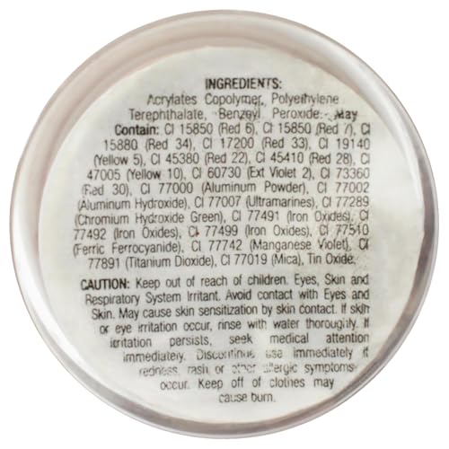 Cuccio Pro Powder Polish Dip - Nail Lacquer for Manicures & Pedicures, Easy & Fast Application/Removal - No LED/UV Light Needed - Non-Toxic, Odorless, Highly Pigmented - 0.5 oz Ruby Red Glitter - RED