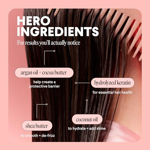 MONDAY HAIRCARE REPAIR Shampoo with Keratin, Argan Oil & Cocoa Butter 354mL For Dry to Damaged & Depleted Hair 354mL