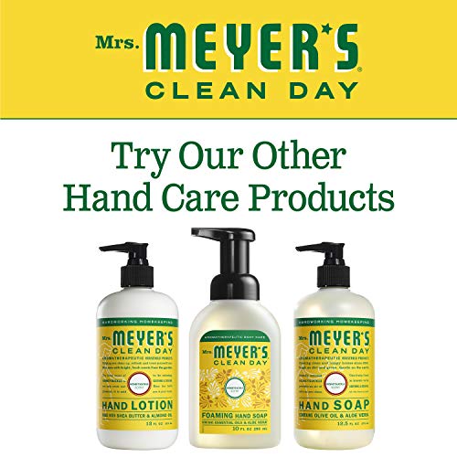 MRS. MEYER'S CLEAN DAY Hand Lotion for Dry Hands, Non-Greasy Moisturizer Made with Essential Oils, Honeysuckle, 12 oz