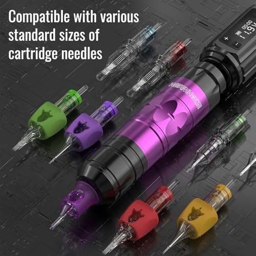 Wormhole Wireless Tattoo Gun Kit WTK293 for Beginners and Artists