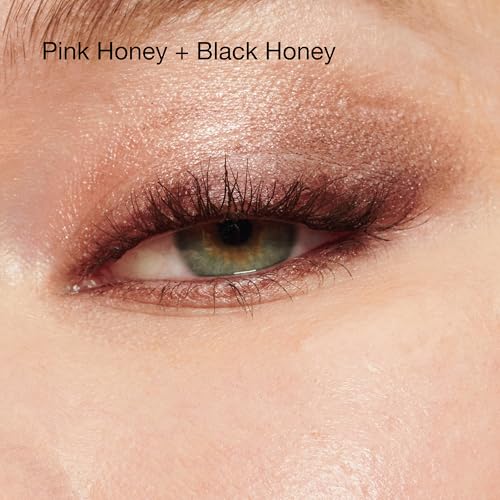 Clinique High Impact Shadow Play Eyeliner & Eyeshadow Duo - Black Honey/Pink Honey, Water-Resistant, Sensitive Eyes Safe